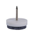thumbnail image 5 of Viccilley Almohadilla de Fieltro para Piso - 20 Unids/Set 20mm Fieltro de Piso para Muebles Almohadilla para uñas Silla Protector de Fieltro para Patas de Mesa(Blanco), 5 of 6