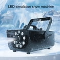 thumbnail image 4 of Snow Machine with LED Lights, Remote Control, Small Commercial LED Snowflake Fake Snow Maker for Parties Indoor Outdoor, Christmas, Wedding, Stage Effect, 4 of 7