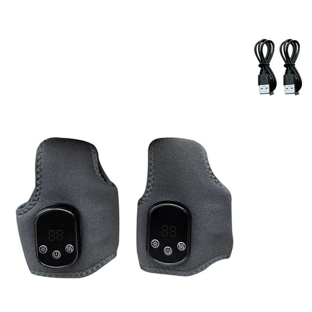 Masajeador de Tobillo Inalámbrico con Almohadilla Térmica para Tobillos, Recargable por USB, Dispositivo de Terapia de Recargable.