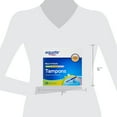 Equate Tampons with Plastic Applicator, Unscented, Light, Regular and