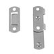 thumbnail image 4 of 1 juego de pestillo de metal con cerrojo para puerta corrediza, para montaje en ventana y armario, y 20 abrazaderas de fijación de alambre de color blanco, 4 of 8