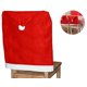 thumbnail image 1 of Decoración hogareña Funda para silla Funda navideña 2 gorros navideños Decoración navideña Funda para silla 60 x 50 cm Funda para silla Ormromra MZQ-0923-4, 1 of 4