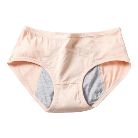 Xmarks Women Period Underwear Menstrual Period Panties Leak-Proof Organic Cotton Protective Briefs