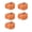 C, variant on Tuscom 5Pcs Mini Artificial Pumpkins White Orange Foam Plastic Small Pumpkin Ornaments for Fall Thanksgiving Halloween Table Decor DIY