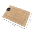 thumbnail image 3 of Tapete de Baño Hotel Style 43 x 61 cm Reversible Ultra Suave y Absorbente Color Beige, 3 of 4