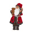 thumbnail image 4 of Muñeco de Navidad de Papá Noel, figuritas de Papá Noel, Decoración de mesa, figura decorativa tradicional de pie, figura de Papá Noel 30 CENTIMETROS, 4 of 8