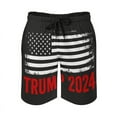 thumbnail image 5 of In Donald Trump Beach Shorts  Men American President Trump 2024 Swimming Trunks Surfing Board Shorts Male Street Clothes, 5 of 7