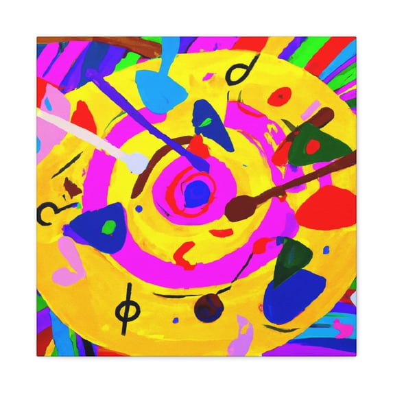 Cymbal Salute to Freedom - Canvas