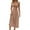 Beige, variant on Duoif Formal Dresses for Women 2025 Sleeveless Front V Neck Casual Summer Dress Cute Bodycon Dresses Womens Dresses Black L
