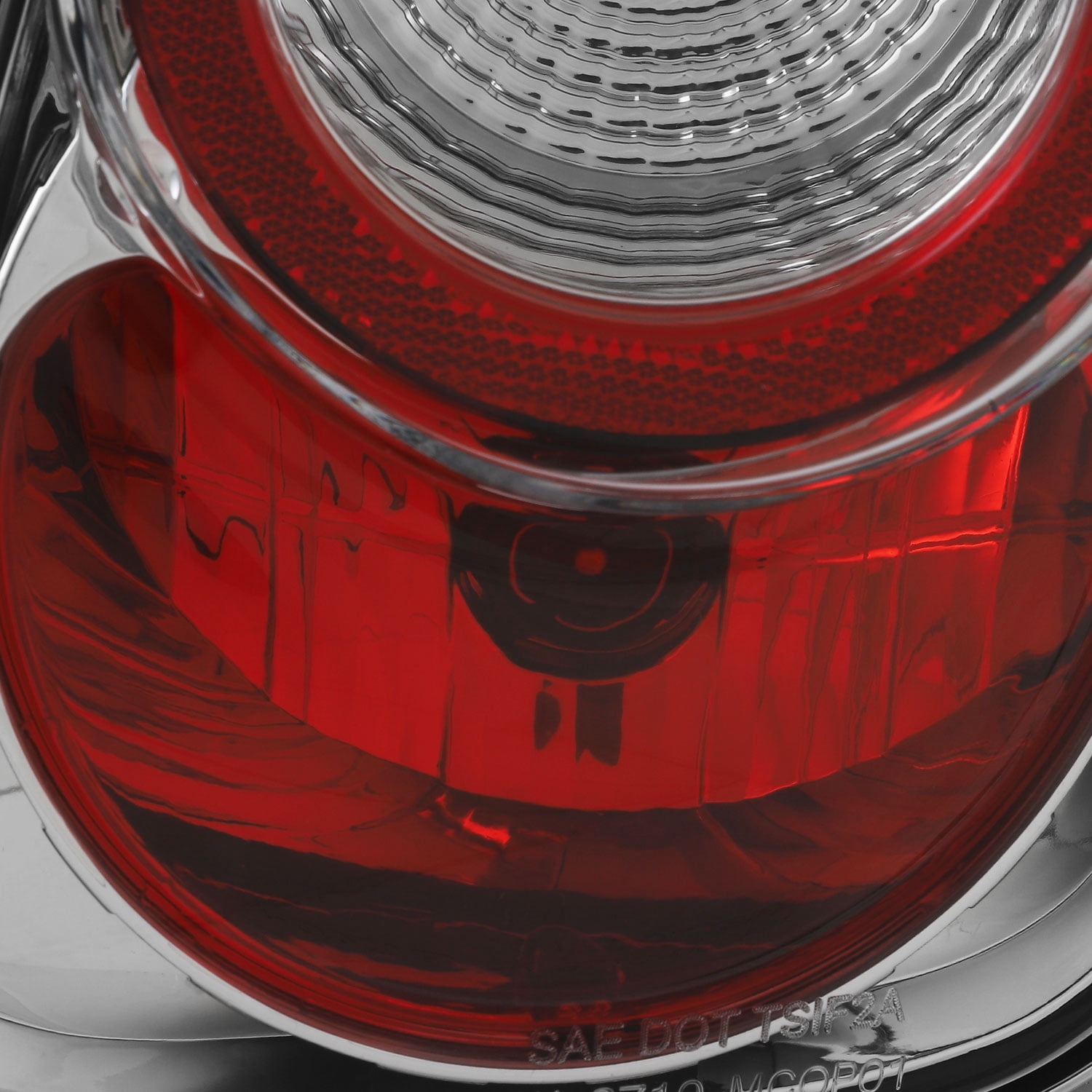 AKKON - For 2002-2006 Mini Cooper Hatchback 2005-2008 Mini-Cooper Convertibles Chrome Clear Tail Lights Pair