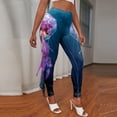 thumbnail image 3 of Gibobby Leggings para mujer Pantalones de mujer a la moda con estampado de escamas de pescado, pantalones ajustados(B,XG), 3 of 5