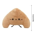 thumbnail image 2 of Gift toys Cute Adorable Croissant Shaped Plush Doll With Adorable Facial Expression, Soft Pp Cotton Filling For Comfortable Touch, Handheld Sleeping Toy Perfect For Kids And, 2 of 5