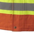 thumbnail image 5 of Pioneer Hi Vis Heavy Duty Quilted Cotton Duck Safety Jacket - Reflective Tape - Orange, 5 of 6