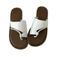 thumbnail image 1 of Amzcrzy Zapatos de mujer,Zapatos de mujer,Zapatillas de mujer, Sandalias cómodas con puntera ajustable y suela plana para mujer Sandalias Mujer Zapatillas De Casa, 1 of 3