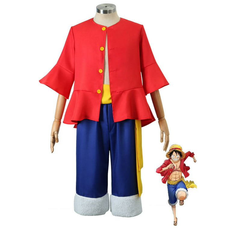 One Piece Monkey D. Luffy Costume Cosplay Adultto Infant Anime