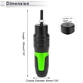 thumbnail image 4 of Protector de guardabarros de aleación de aluminio de 10mm para motocicleta, slider de marco, protección contra choques, 40mm, 185mm, verde, 1 Pc, 4 of 7