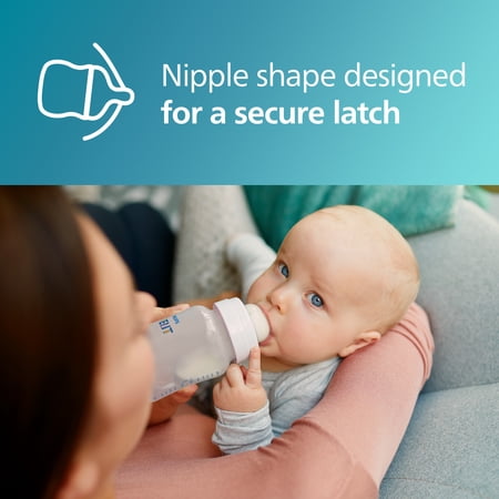 Philips Avent Anti-colic Nipples - Flow 1, 4-Pack, SCY761/44