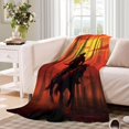 thumbnail image 3 of Dead Redemption Soft Fleece Blanket - Arthur Morgan Soft Blanket Like A Hug In, 3 of 8