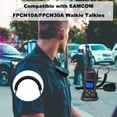 thumbnail image 4 of Micrófono SAMCOM con altavoz de hombro para radios bidireccionales, 4 of 6