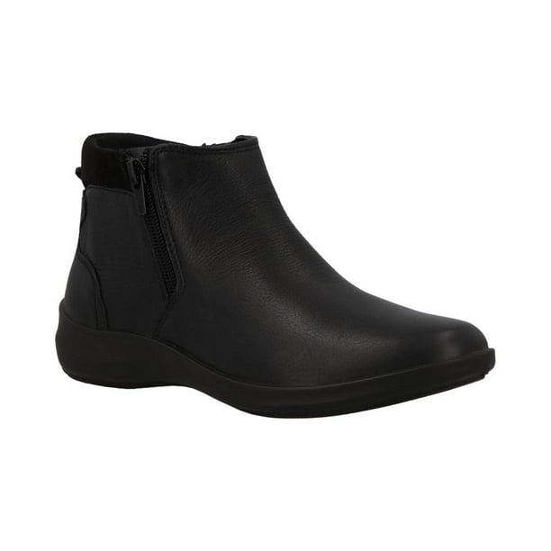 Botas Mujer Flexi Confort Piel Cierre Transipirable Resistente Ligera Ajustable Acojinada Comoda negro 24 Flexi 25913