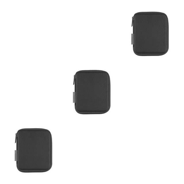 Injueey HAWEEL Cable Organizador Banco de energía Bolsa de almacenamiento Estuche de viaje Negro Type1 NO1