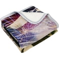 thumbnail image 3 of Velvet Plush Throw Thermal Blanket - 4x5FT - US Flag Independence Day Printed for Couch Bed Sofa Car, 3 of 5