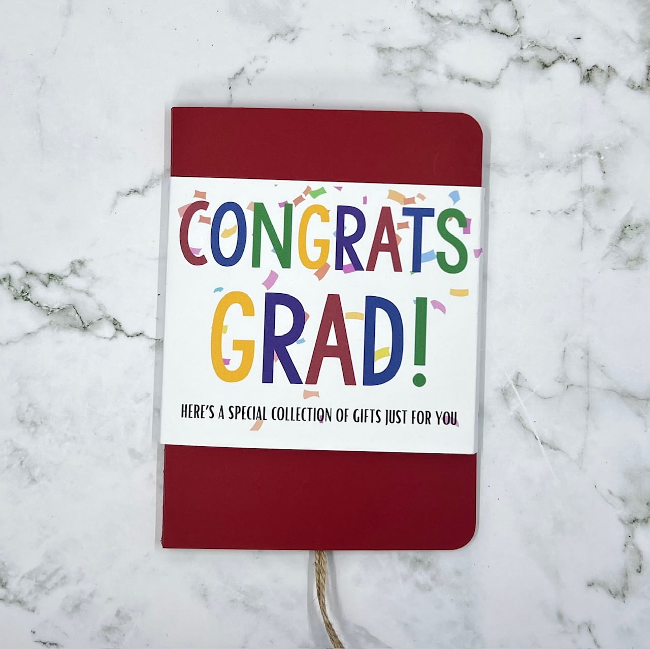 Graduation Waterfall Gift Card Booklet (Red Booklet)