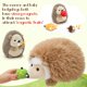 thumbnail image 5 of Juego de peluches con forma de erizo MaoGolan de 16 y 10 pulgadas con 4 frutas magnéticas, 5 of 7