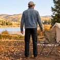 thumbnail image 6 of Mens Cargo Work Pants Straight Leg Trousers Loose Fit Casual Hiking Cargo Pants with Pockets, 6 of 6