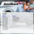 thumbnail image 3 of AutoShack Rear Brake Rotors & Ceramic Pads for Nissan, Murano 2003-2007, 2009-2022, AWD FWD L4 2.5L V6 3.5L - Coated Drilled & Slotted - Silver Matte Finish - TurboGuard - 12.13" (308 mm), 5-Lug, 3 of 5