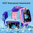 thumbnail image 5 of Reloj inteligente resistente al agua para niños, reloj inteligente con posicionamiento antipérdida LBS, llamada de seguridad SOS, cámara remota, llamada bidireccional, rosa, 5 of 5