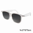 thumbnail image 2 of GJX 2026 New Smart Bluetooth Glasses for Women Man Open Ear Audio Eyewear Clear Lens Function Built-In Music and Speakers Support for and Voice, 2 of 7