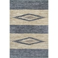 thumbnail image 4 of nuLOOM Farren Hand Woven Diamond Leather Area Rug, 3' x 5', Farren Grey, 4 of 5