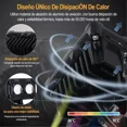 thumbnail image 4 of 2pzs Faros Auxiliares Led Alta/baja Luz 120w Para Auto Moto, 4 of 8