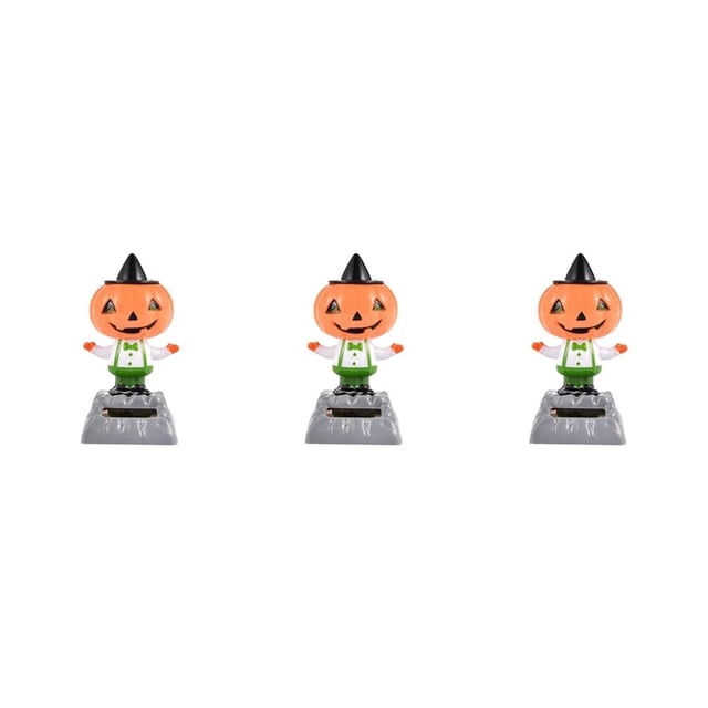 Billuyoard Coche de baile de Navidad y Halloween, adorable y adorable con energía Solar de varios estilos, regalos de decoración para el hogar, Type4 NO4 Billuyoard CBP095446