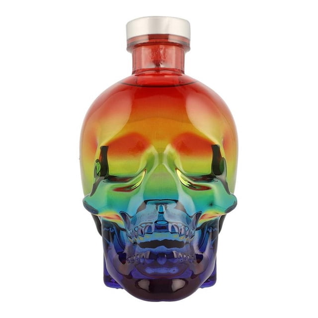 Paquete de 3 Vodka Crystal Head Pride 750 ml Crystal Head Paquete de 3