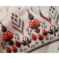 thumbnail image 5 of oneOone Silk Tabby Tan Fabric Ikat Sewing Material Print Fabric By The Yard 42 Inch Wide, 5 of 5