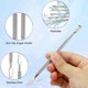 thumbnail image 5 of Wax Carving Tools Dab Stainless Steel Set with Metal Case for Jewellery, Sculpting, Modeling, Scraping Mini 5 Pcs (Silver)--, 5 of 5