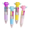 thumbnail image 3 of lixuesong 4Pcs Retractable Multicolored Pen 4 Color-in-1 Ballpoint Pens 0.7MM Tip for Writing Note Taking Journaling, 3 of 3