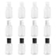 thumbnail image 3 of 12pcs Sturdy Plastic Travel Lotion Bottles with Press Disc Caps for Shampoo, Massage Oils – Random Colors – Bathroom & Travel Use, 3 of 5
