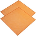 thumbnail image 2 of Miangastore Rustic Cloth Napkin Orange Cotton Linen 2Set 15.7x15.7x0.08in, 2 of 8
