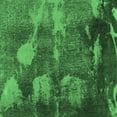 thumbnail image 1 of Ahgly Company Indoor Square Abstract Emerald Green Modern Area Rugs, 4' Square, 1 of 4