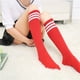 thumbnail image 3 of Qarigey Rayas Medias hasta el muslo Calcetín Botas Día de San Valentín Raya blanca roja Type3 NO3, 3 of 4