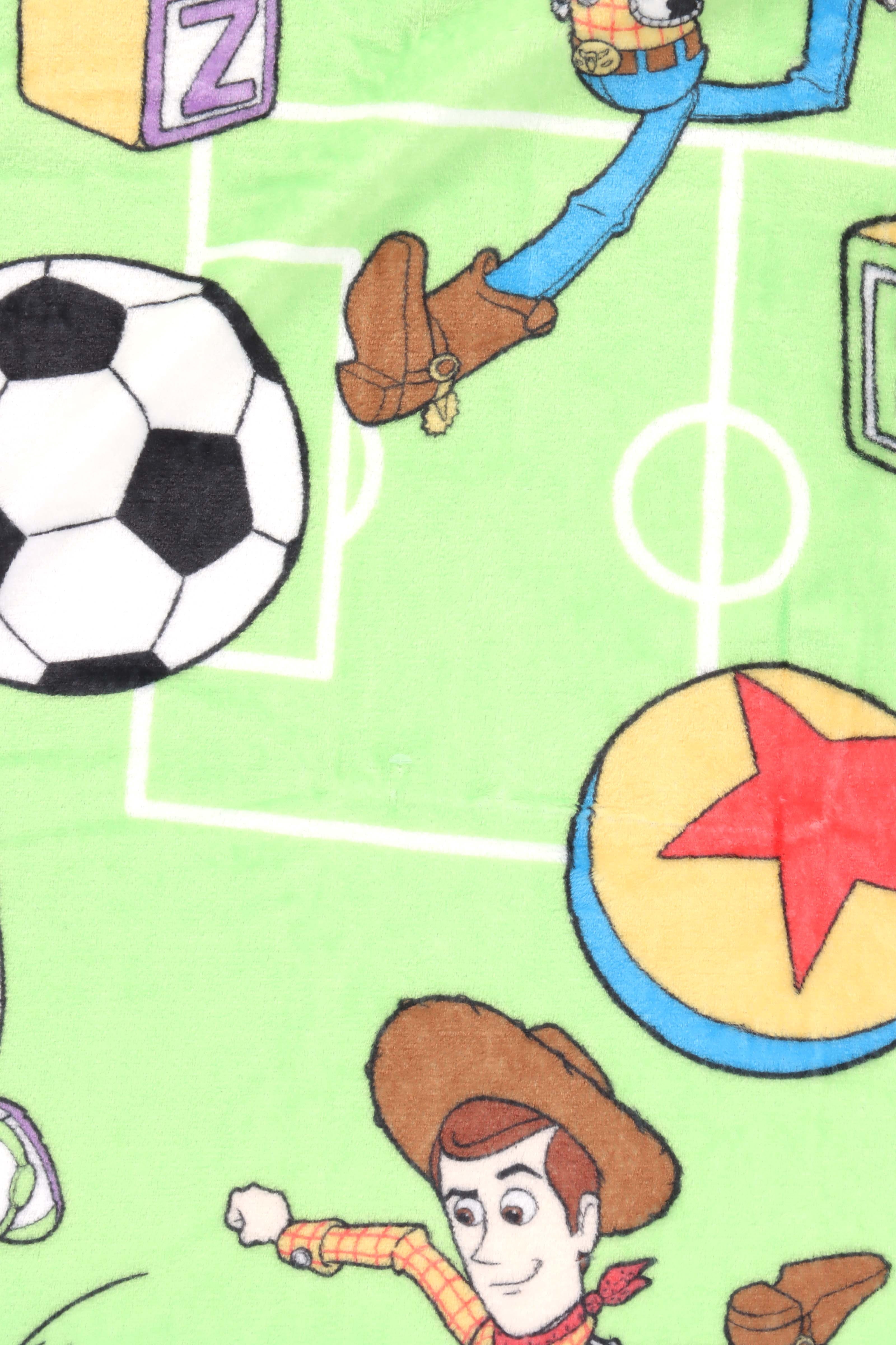 Toy Story Soccer Silk Touch Fleece Throw