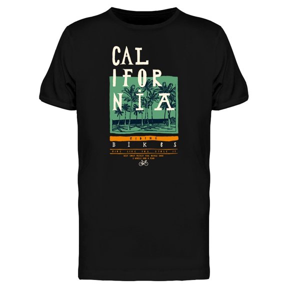 California Bicycle Palm Tee Men's -Image by Shutterstock
