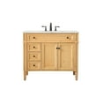 thumbnail image 7 of Elegant Decor Park Avenue 40" Wood Single Bathroom Vanity in Gray, 7 of 7