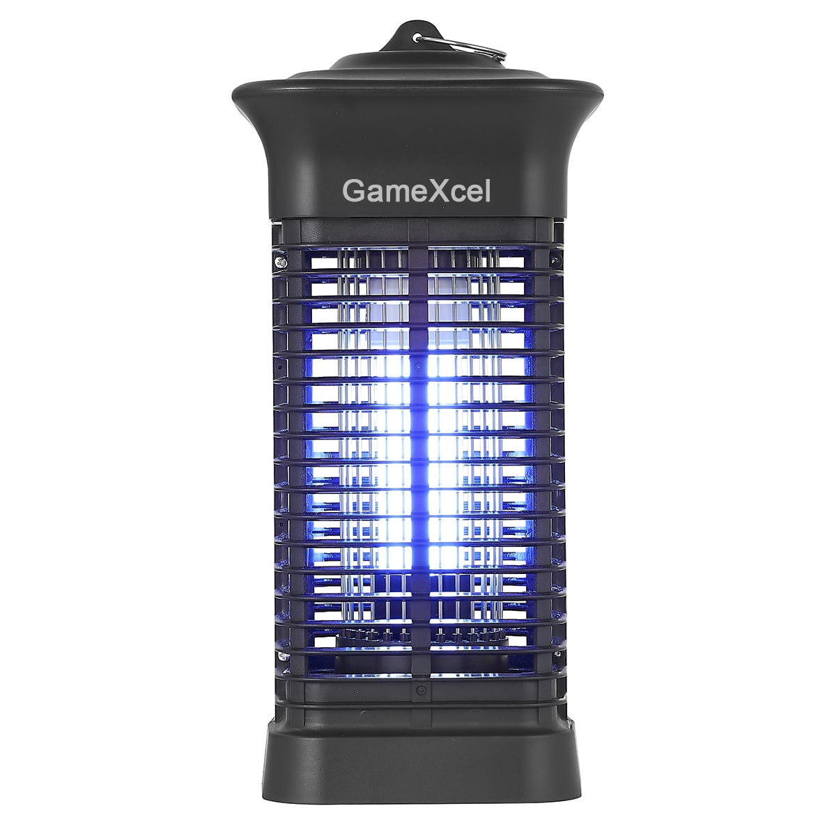 Gamexcel 4000V Bug Zapper, Corded Indoor/Outdoor Electric Insect Killer with Hanging Design, Square, Black