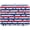 USA Flag, variant on American Patriotic Stars Stripes Absorbent Dish Drying Mat,16 x 18 Inch Microfiber Kitchen Countertop Table Protector Multi-Purpose Counter Rack Sink Drainer Pad