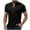 Black, variant on Dagegui Mens Cotton Linen Shirts Short Sleeve V Neck Henley Shirt Solid Color T-Shirts Lightweight Pullover Tops Casual Outdoor Vacation Travel Tees Wine,L