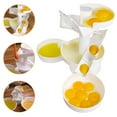 thumbnail image 3 of Large Egg White Separator Egg White and Yolk Baking Gadgets Plastic Useful Separator Tool Machine Egg Household White funny handed Separator Saver Egg separator tool Protein Separatorc, Separa, 3 of 9